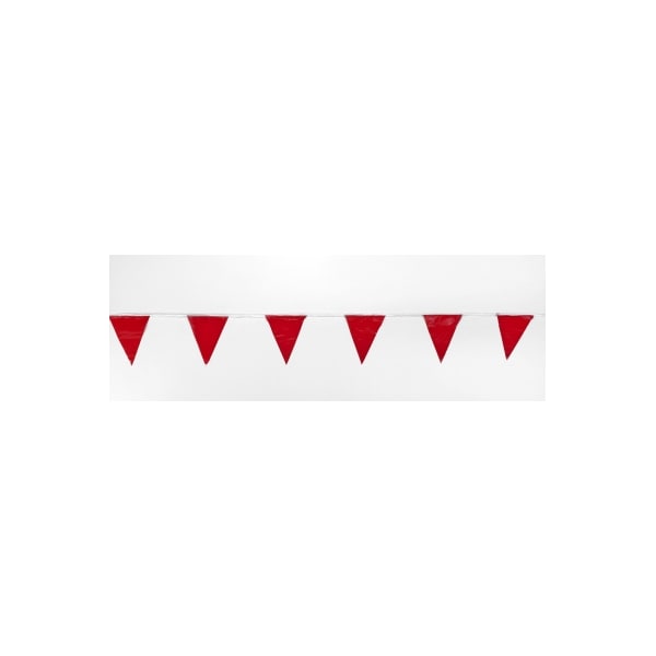 Mutual Industries Flag, Red, 2in Wide x 100ft Length, Plastic 15991-79-100 - main